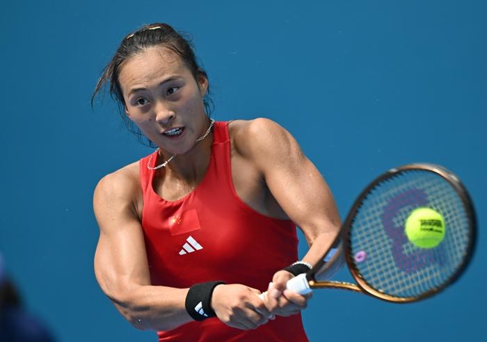 鄭欽文、朱琳包攬網(wǎng)球女單金銀牌