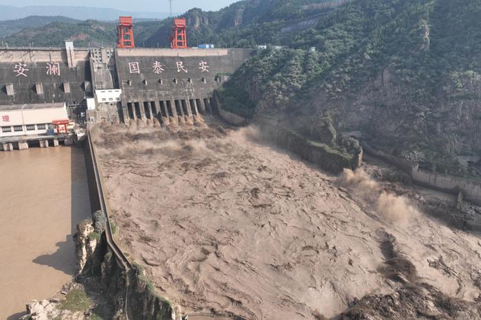 三門(mén)峽水利樞紐投入今年第三次敞泄運(yùn)用