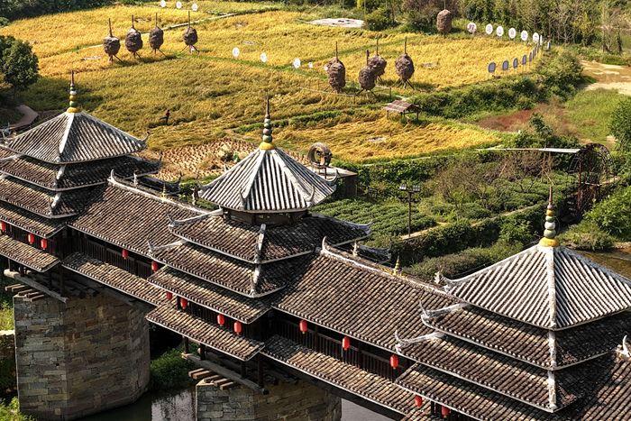 廣西三江侗寨秋意濃