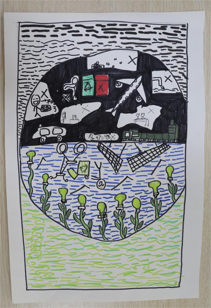 《保護家園，低碳生活》吳伊凡 10歲