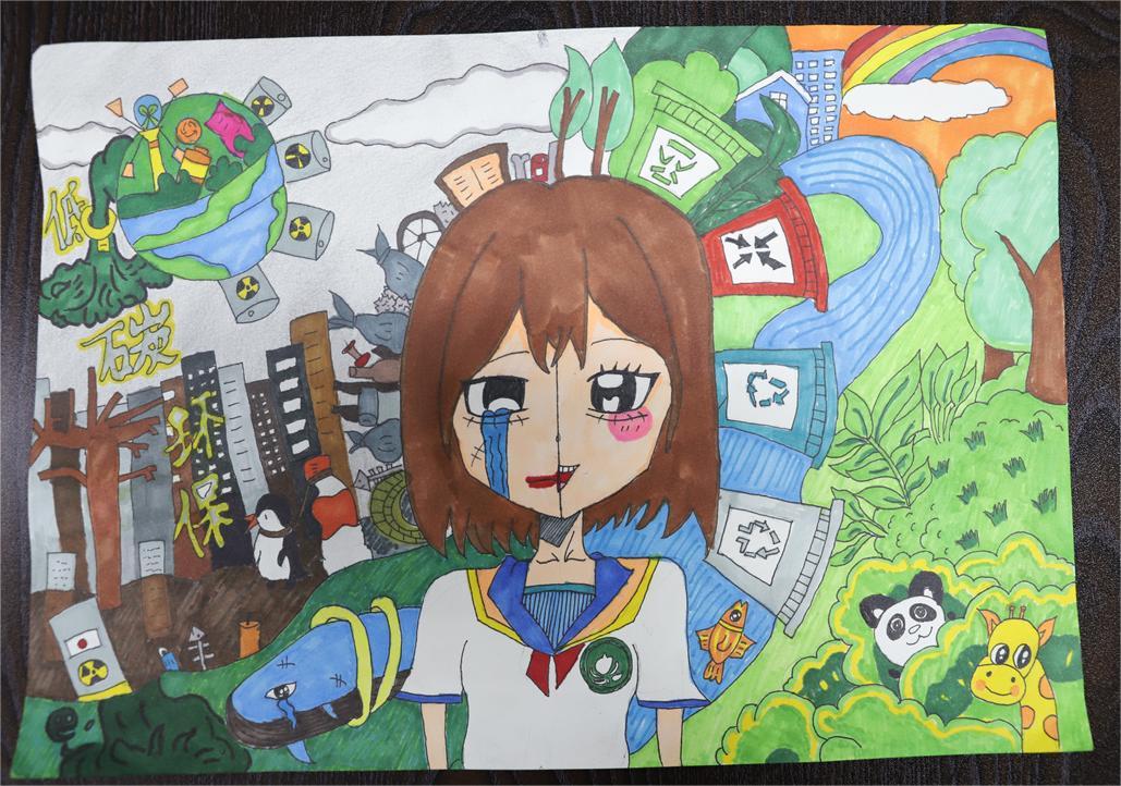 《低碳環(huán)?！?干婧冉 11歲