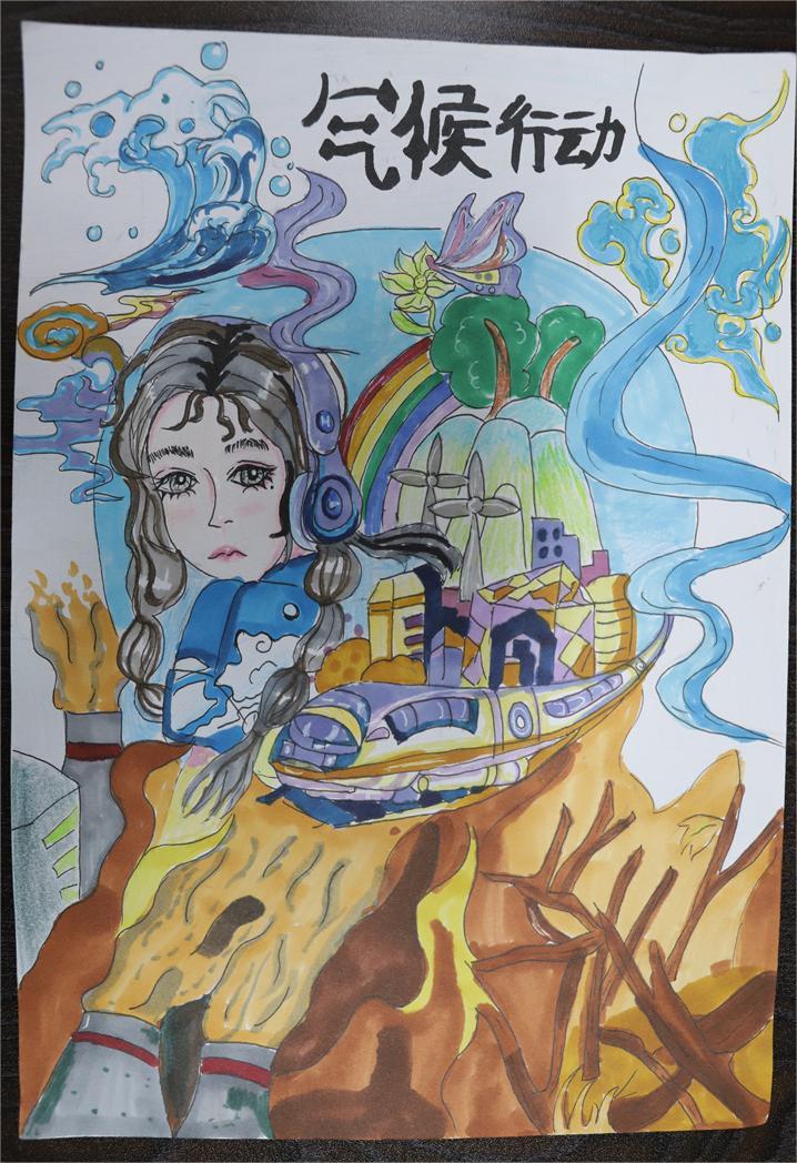 《低碳生活，氣候行動》陳祖燁 13歲