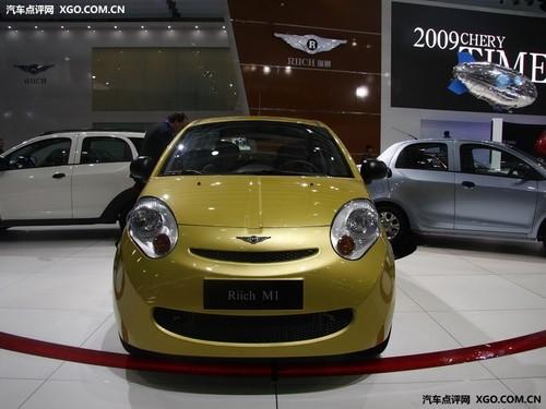 售3.88-5.38萬元 瑞麒M1 1.0L車型上市