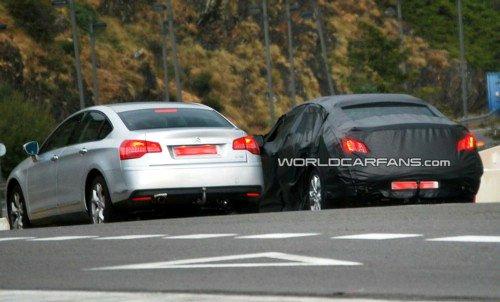 明年海外首發(fā) 標(biāo)致408路試諜照首次曝光 汽車之家 明年海外首發(fā) 標(biāo)致408路試諜照首次曝光 汽車之家