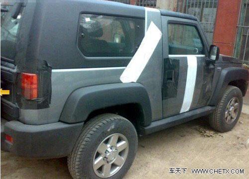 北汽B40概念車(chē)清晰諜照曝光