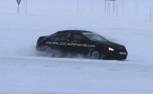 替代407與607 標(biāo)致508冬季測(cè)試照曝光