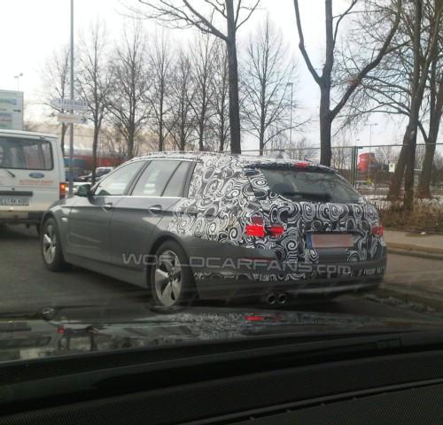 于4月10日發(fā)布 全新寶馬5系旅行版再曝