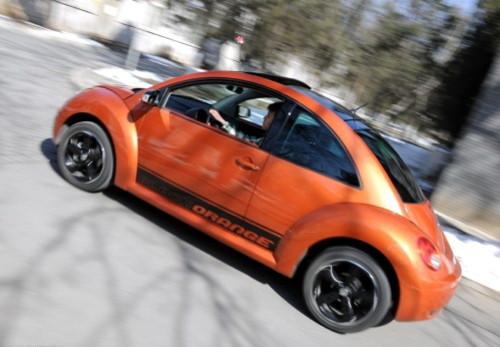 復(fù)古+運(yùn)動(dòng) 試駕體驗(yàn)大眾新甲殼蟲(chóng)墨橘版