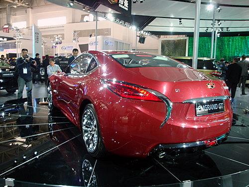 吉利虎頭超跑 帝豪GT跑車(chē)亮相北京車(chē)展