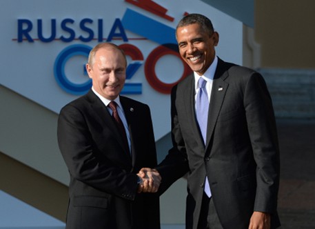G20峰會:普京奧巴馬變疏遠座位相隔由1變5人